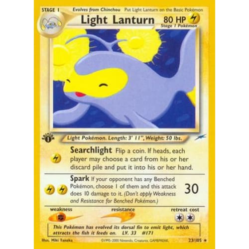 Light Lanturn (023/105) Rare Classic Unlimited - Single