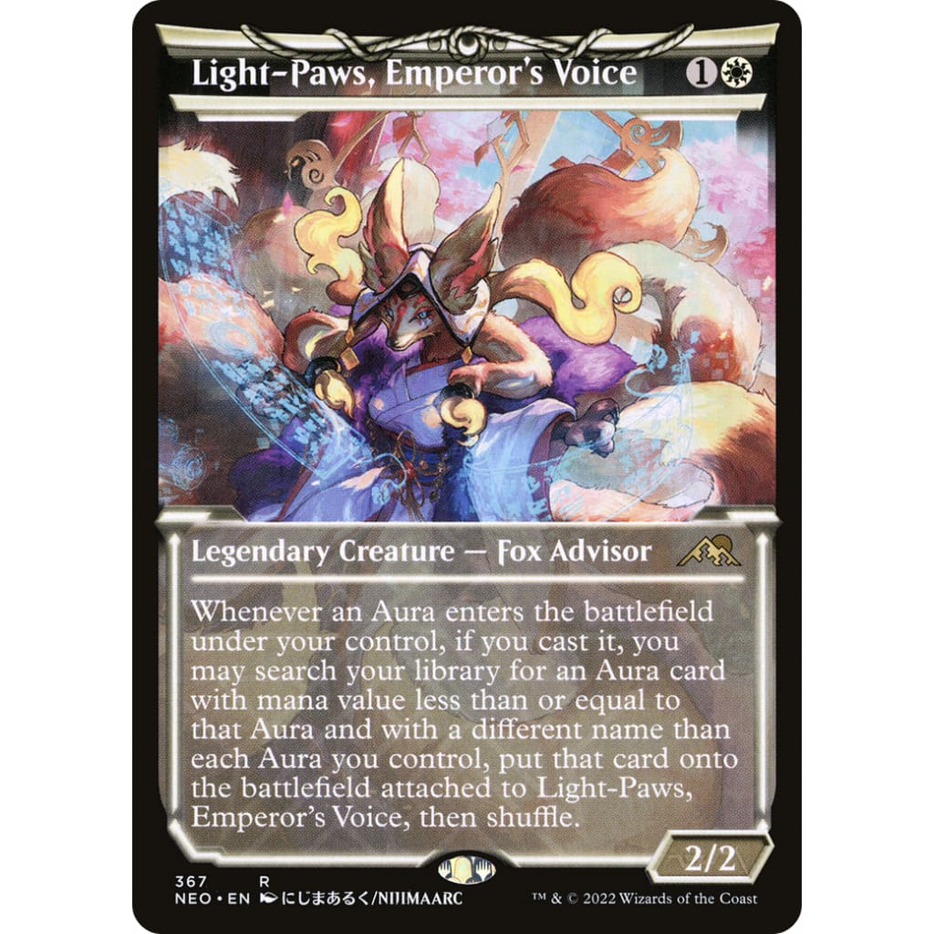 Light-Paws Emperor’s Voice (NEO-367): (Showcase) Foil
