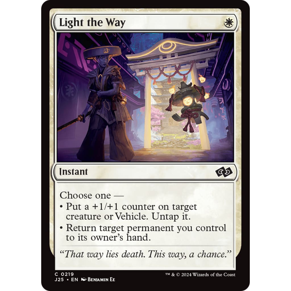 Light the Way (J25-219) - Single