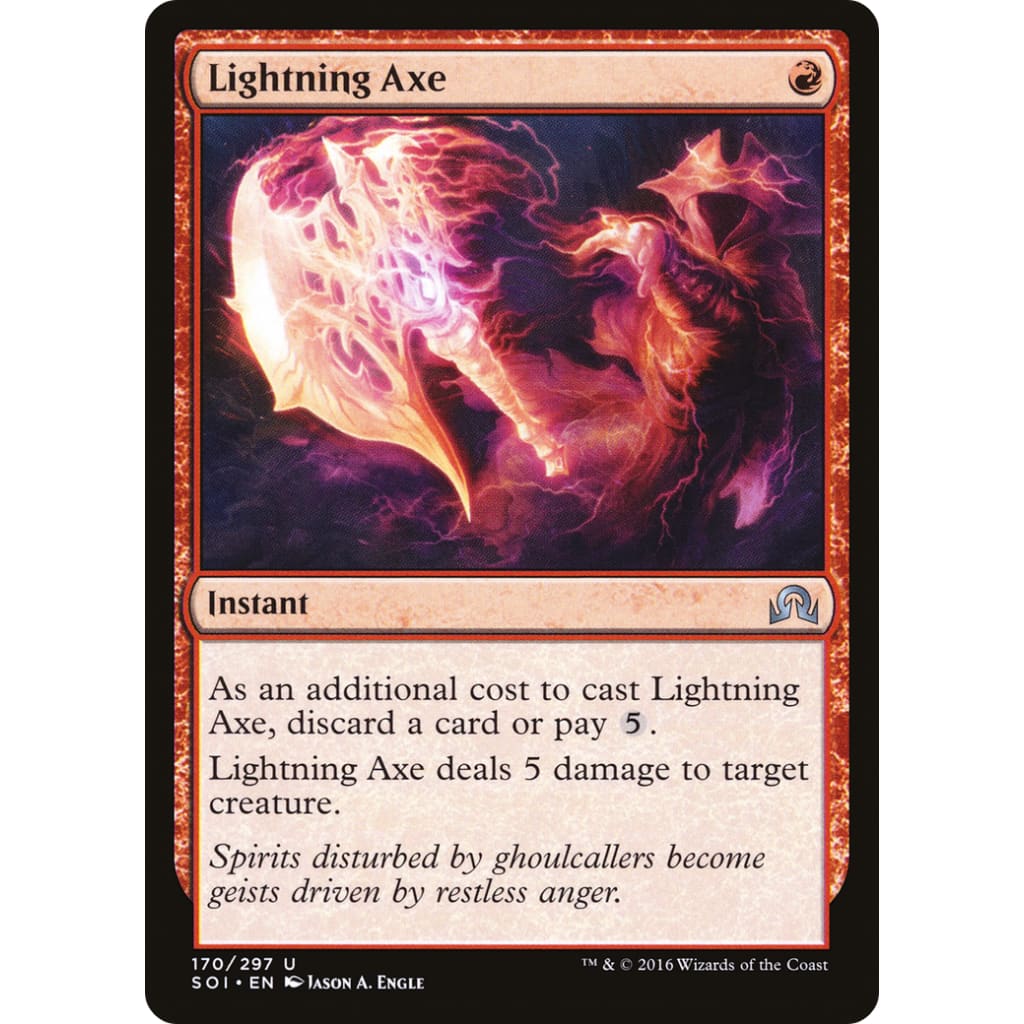 Lightning Axe (SOI-170) - Single
