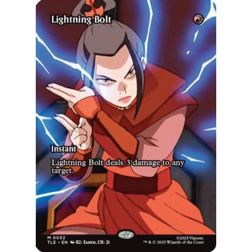 Lightning Bolt (Borderless) (TLE-032) - Single