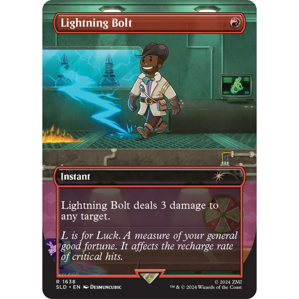 Lightning Bolt (SLD-1638) (Borderless) - Single