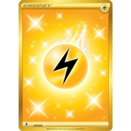 Lightning Energy (235/203) Secret Rare Holofoil - Single
