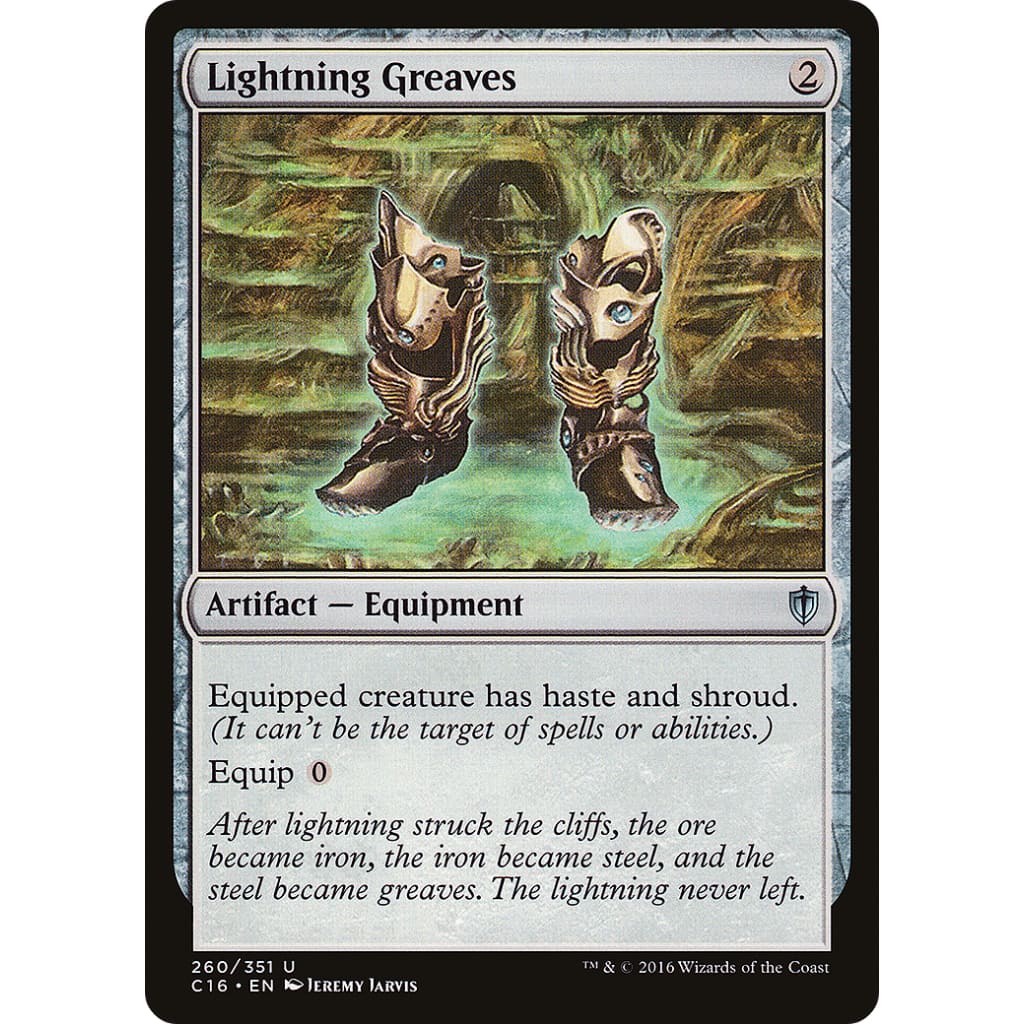 Lightning Greaves (C16-260) - Single