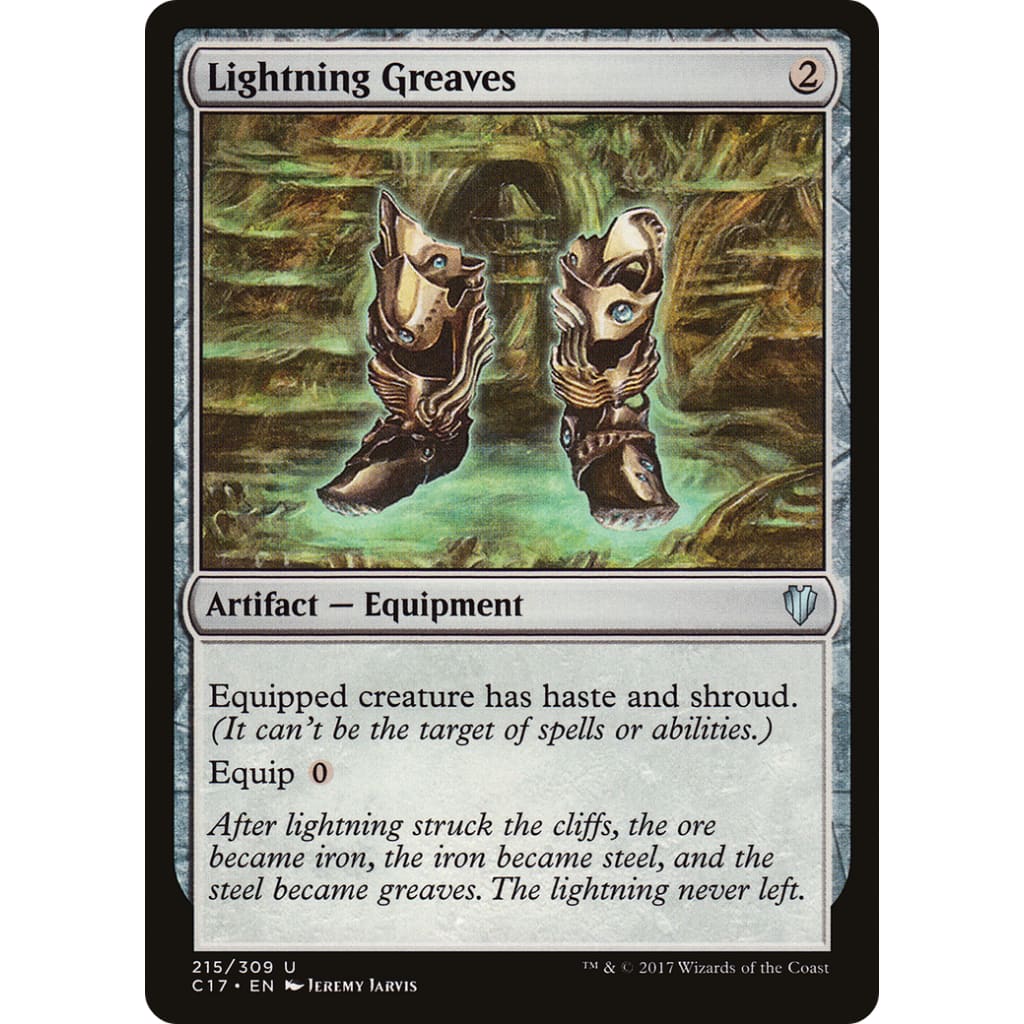Lightning Greaves (C17-215) - Single