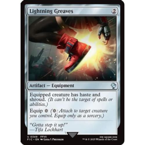 Lightning Greaves (FIC-349) - Single
