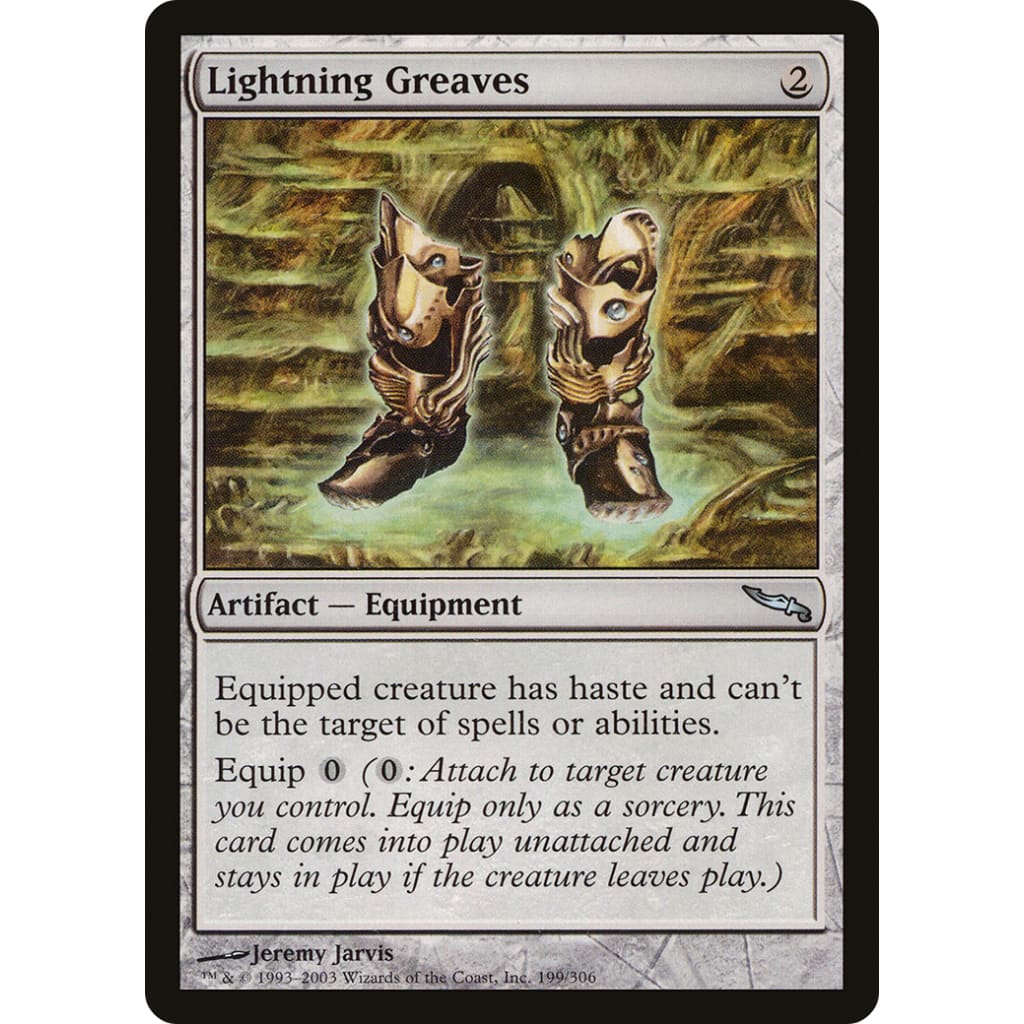 Lightning Greaves (MRD-199) Foil - Single
