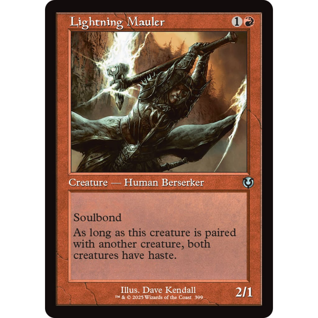 Lightning Mauler (Retro Frame) (INR-399) - Single