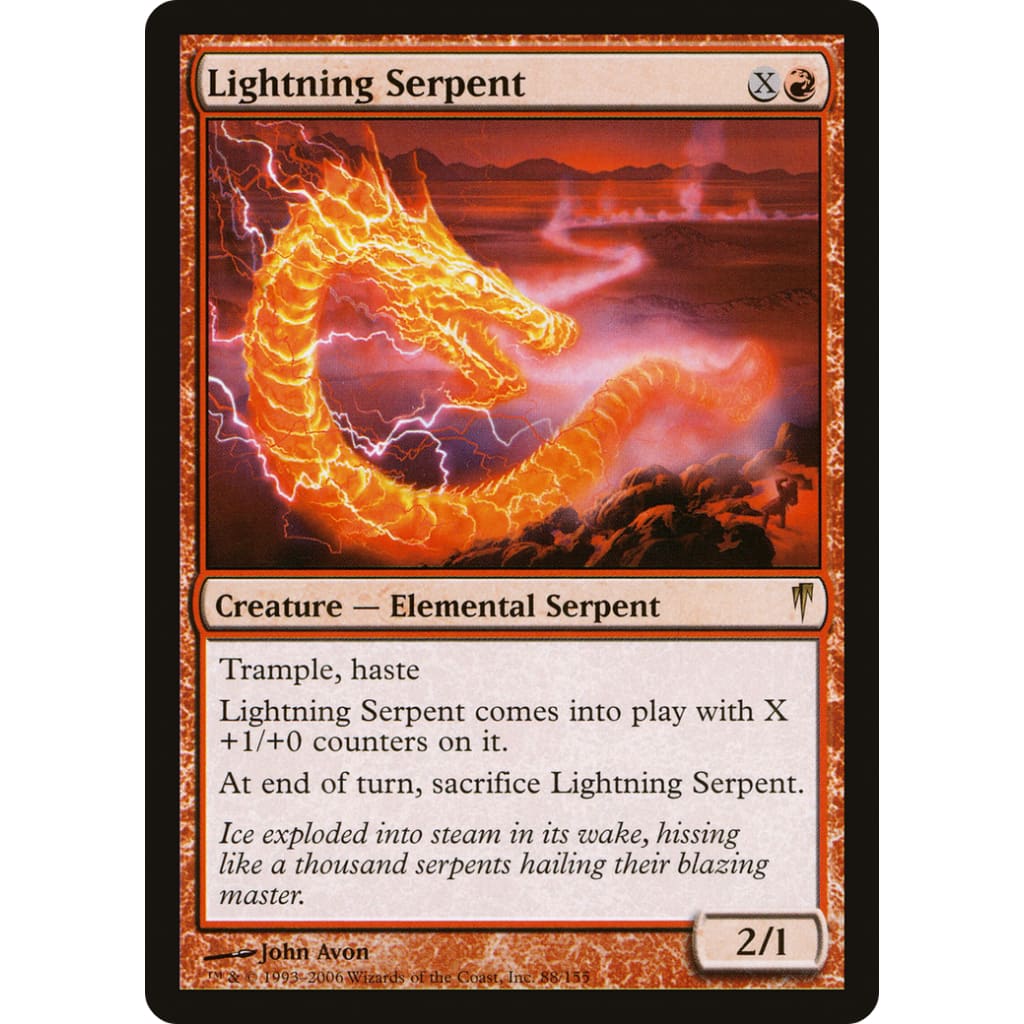 Lightning Serpent (CSP-088) - Single