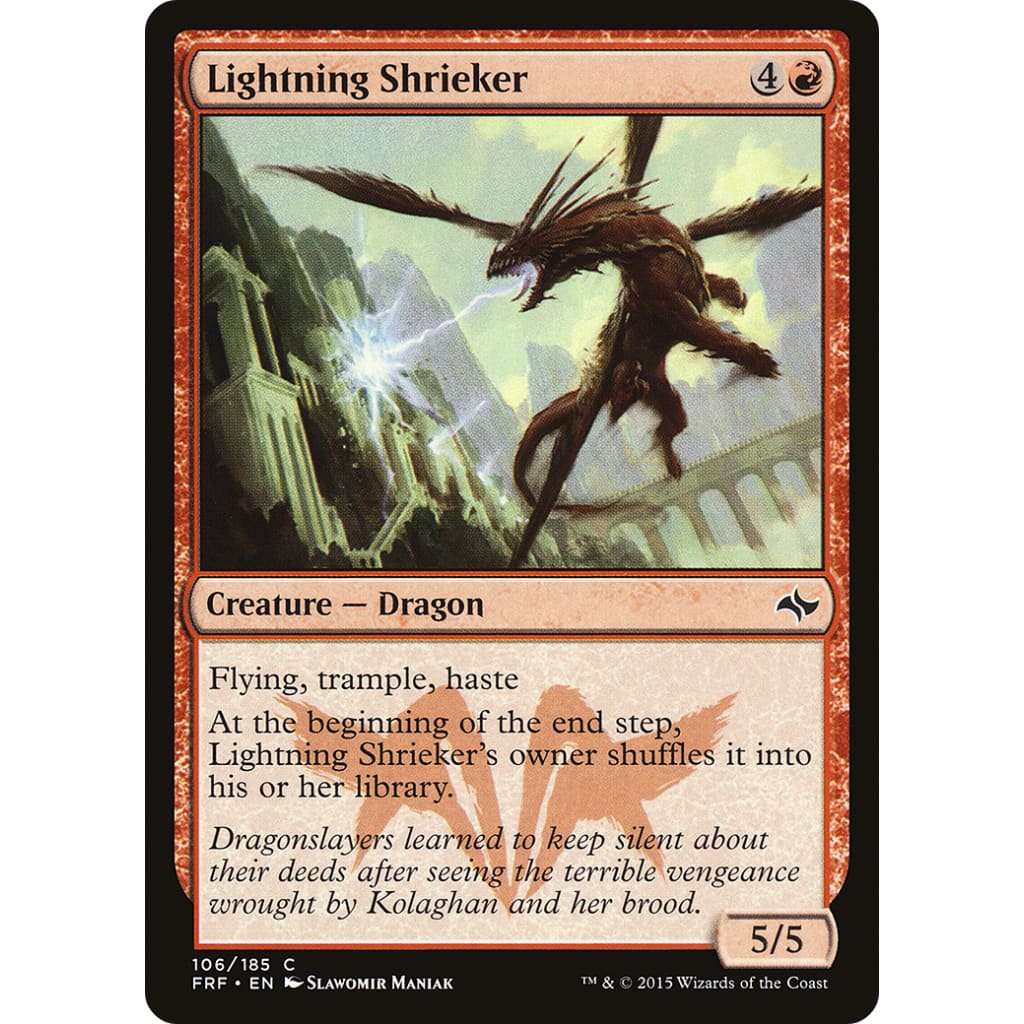Lightning Shrieker (FRF-106) - Single