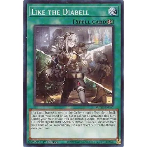 Like the Diabell - SUDA-EN057 Common 1st Edition - Single