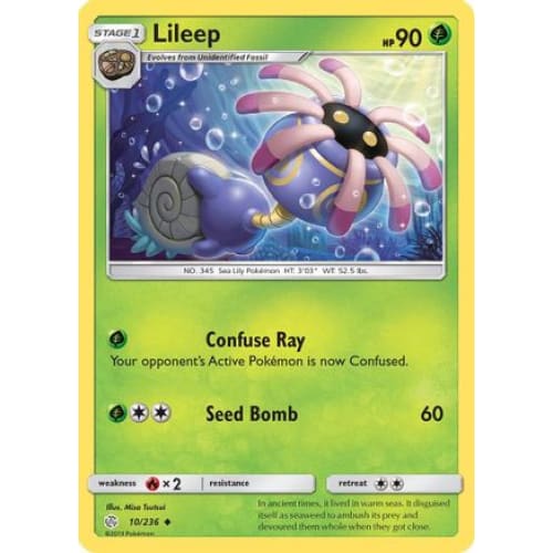 Lileep (010/236) Uncommon Reverse Holofoil - Single