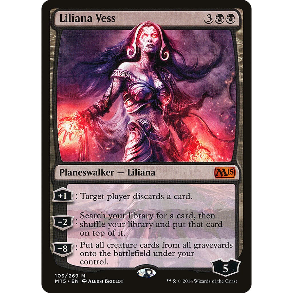 Liliana Vess (M15-103) Foil - Single