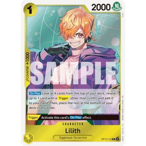Lilith OP13-113 R Carrying On His Will Foil - Single