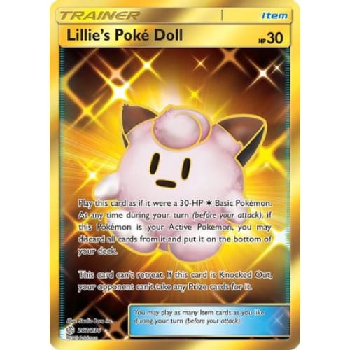Lillie’s Poké Doll (267/236) Secret Rare Holofoil - Single
