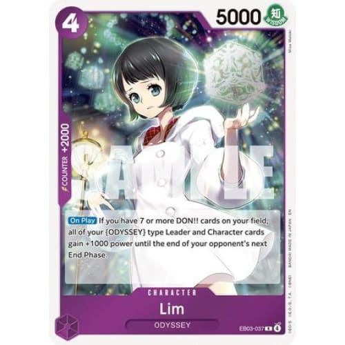 Lim EB03-037 R Extra Booster: One Piece Heroines Edition