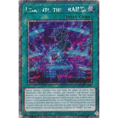 Link into the VRAINS! (Platinum Secret Rare) - RA04-EN294
