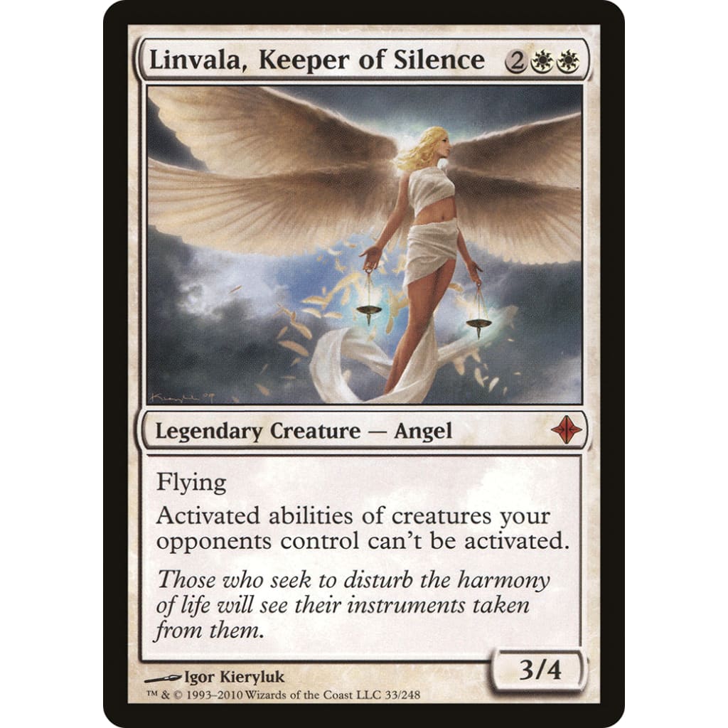 Linvala Keeper of Silence (ROE-033) Foil - Single