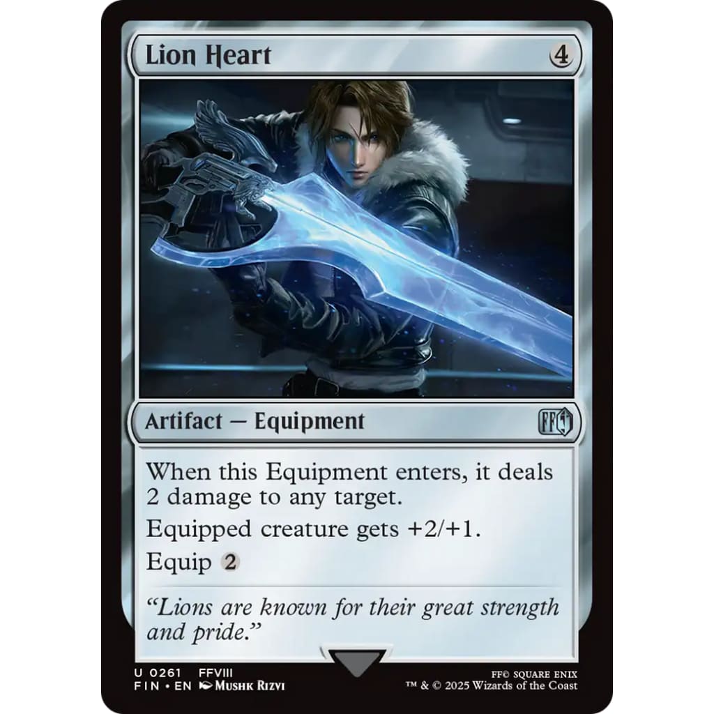 Lion Heart (FIN-261) Foil - Single