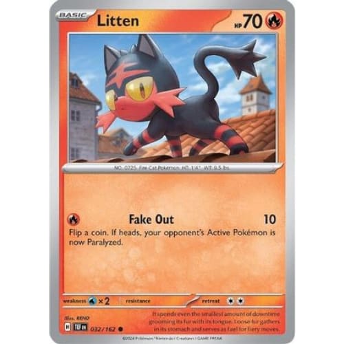 Litten (32) Common - Single