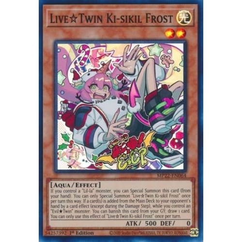 Live Twin Ki-sikil Frost (MP22-EN064) Super Rare 1st
