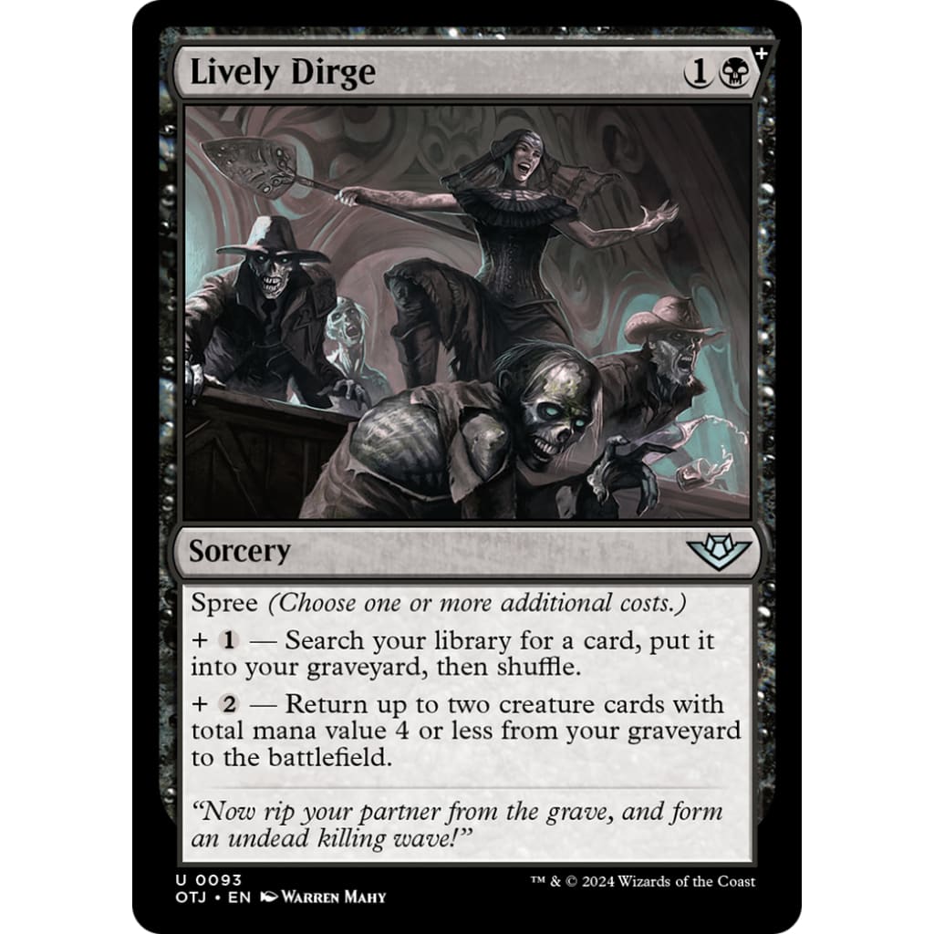 Lively Dirge (OTJ-093) - Single
