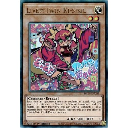LiveTwin Ki-sikil (PUR) - RA04-EN035 Prismatic Ultimate
