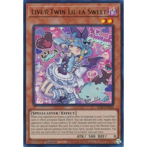LiveTwin Lil-la Sweet - ALIN-EN028 Ultra Rare 1st Edition