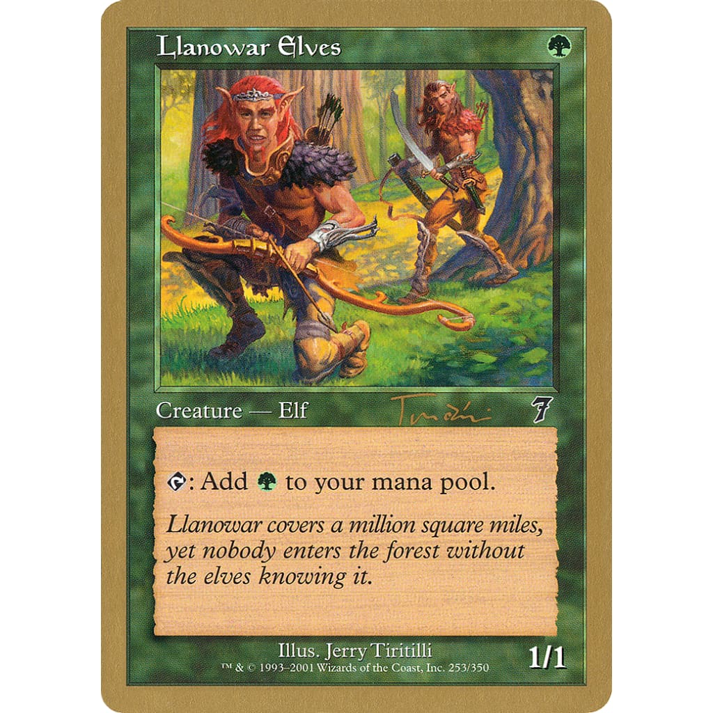 Llanowar Elves (WC01-JT253) - Single
