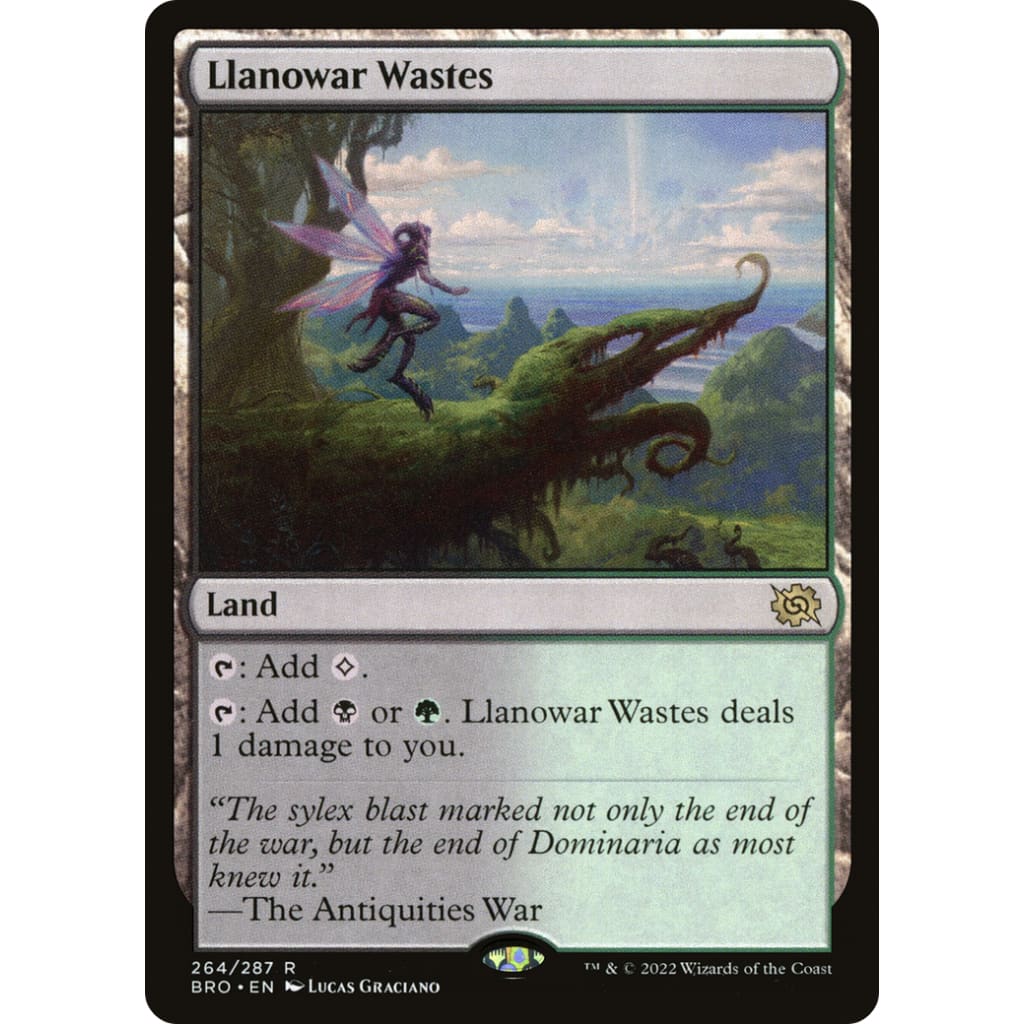 Llanowar Wastes (BRO-264) - Single