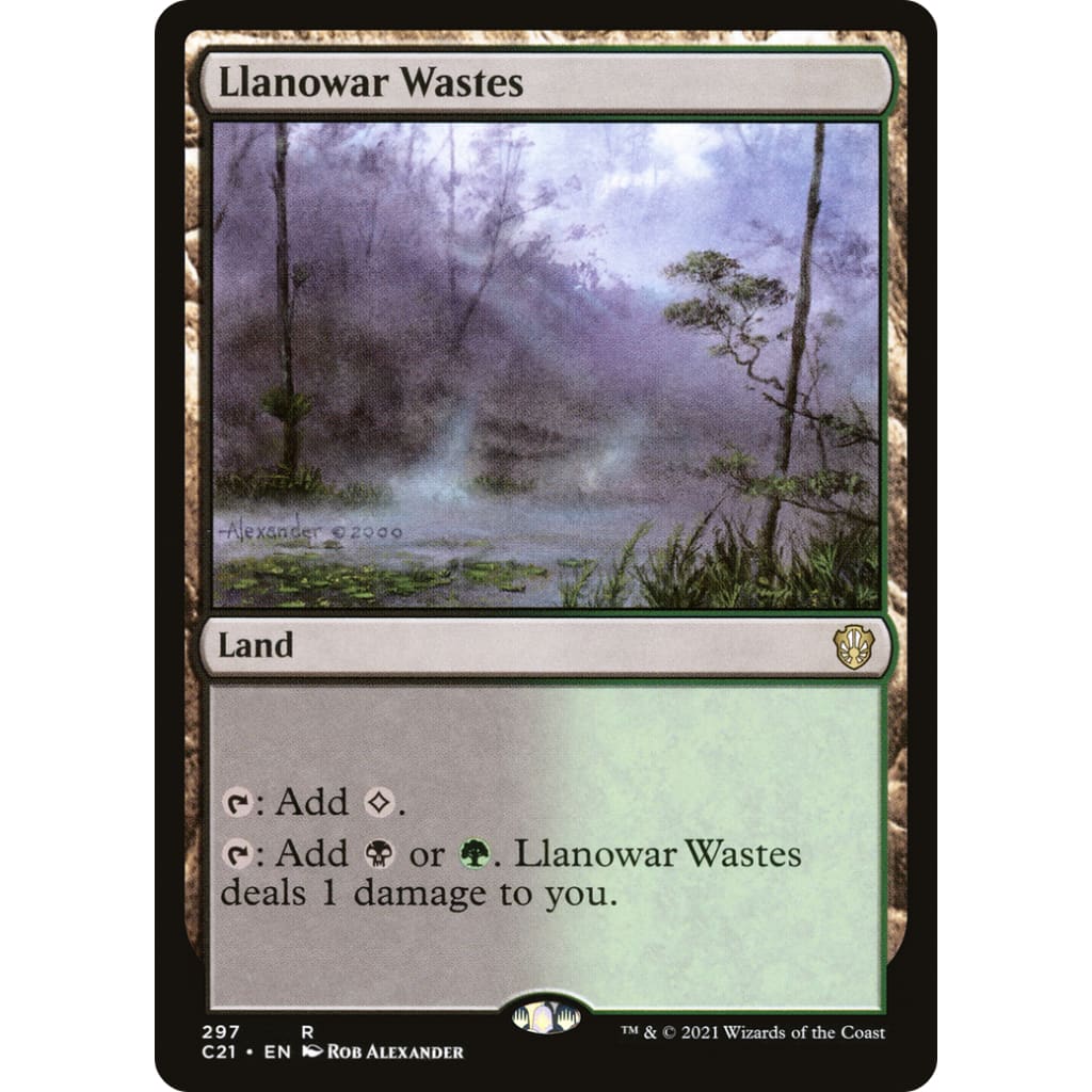 Llanowar Wastes (C21-297) - Single
