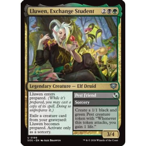 Lluwen Exchange Student (SOS-199) - Single