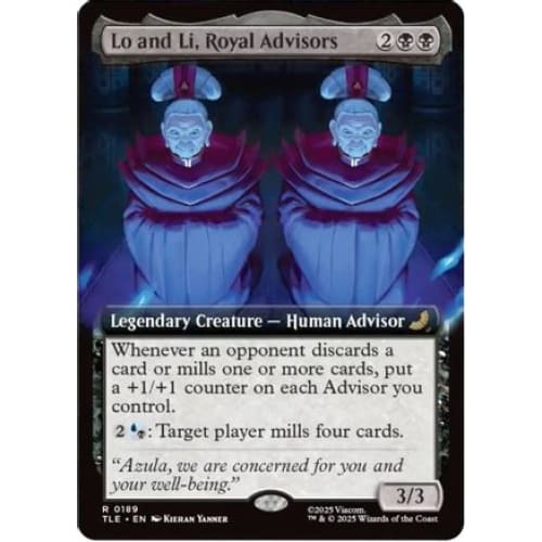 Lo and Li Royal Advisors (Extended Art) (TLE-189) Foil