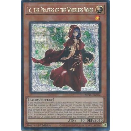 Lo the Prayers of Voiceless Voice - MP25-EN052 Prismatic