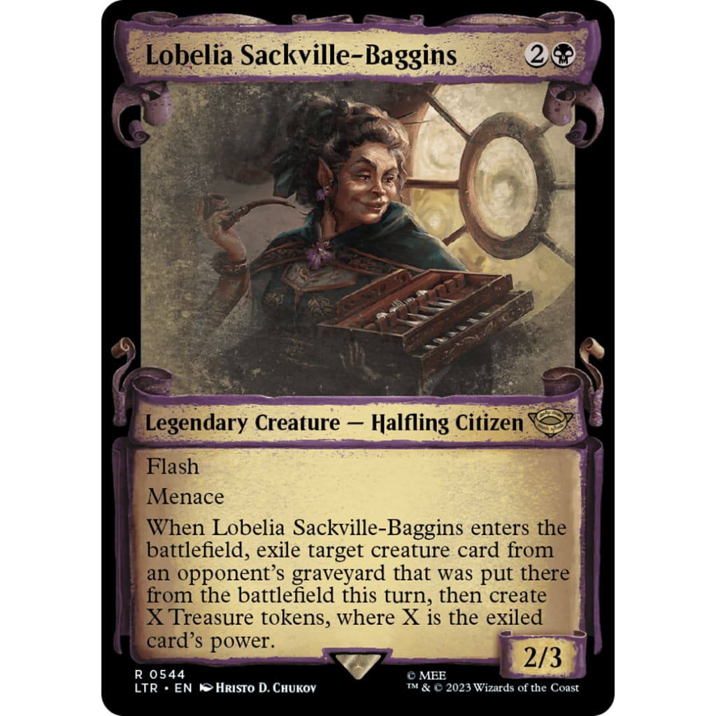 Lobelia Sackville-Baggins (LTR-544): (Showcase) Foil