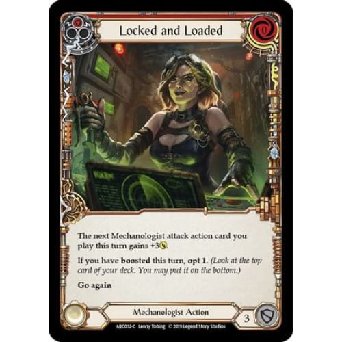 Locked and Loaded (Red) (ARCANE RISING) Unlimited Edition