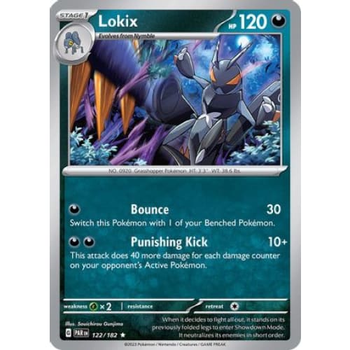Lokix (122) Rare Classic Reverse Holofoil - Single
