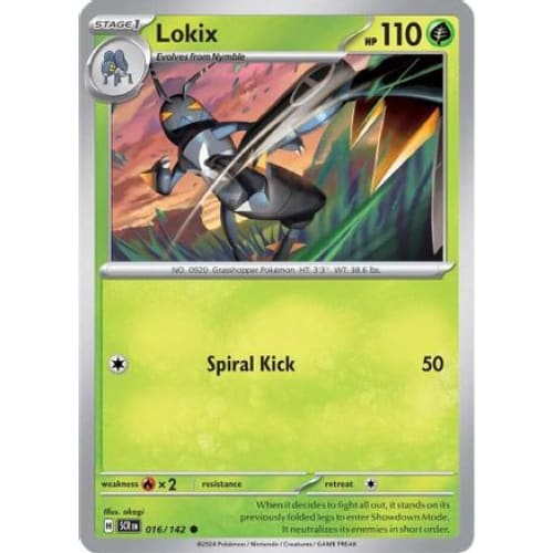 Lokix (16) Common Reverse Holofoil - Single