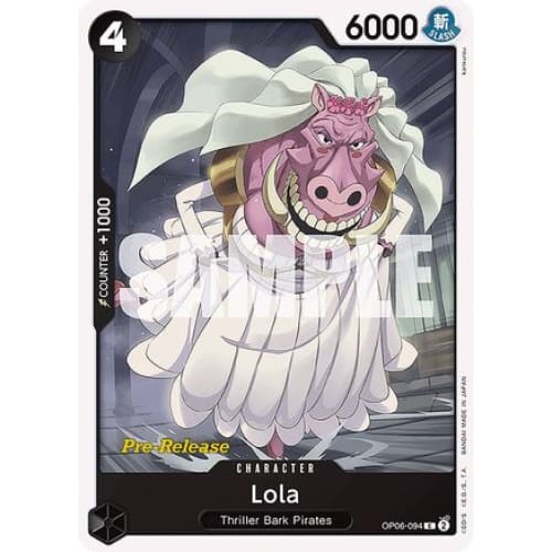 Lola OP06-094 C Wings of the Captain Pre-Release Cards