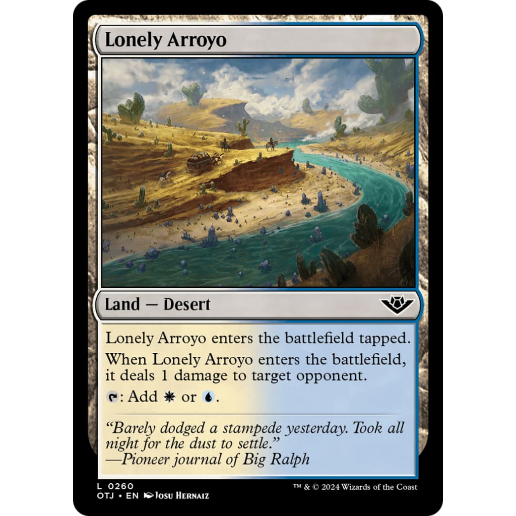 Lonely Arroyo (OTJ-260) Foil - Single