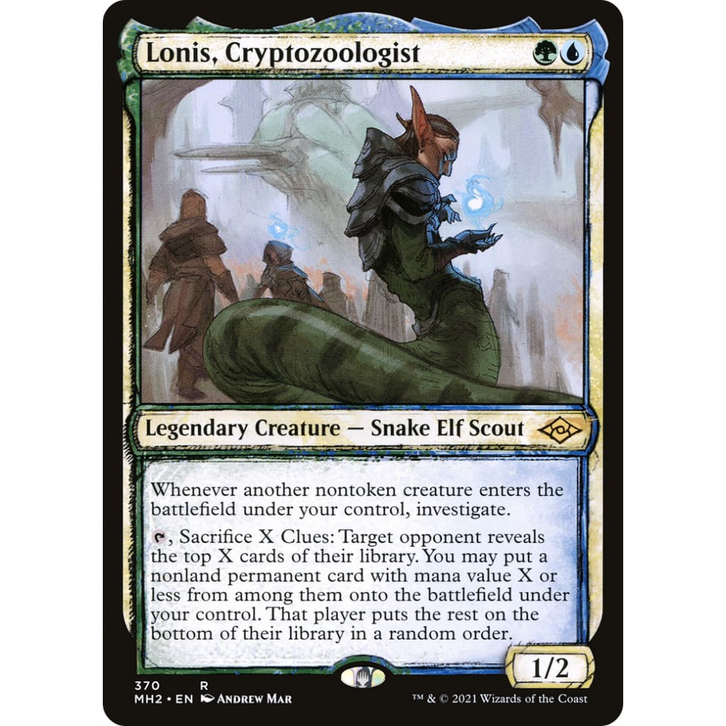 Lonis Cryptozoologist (MH2-370): (Showcase) - Single