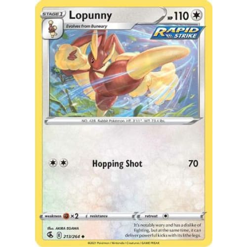Lopunny (213/264) Uncommon - Single