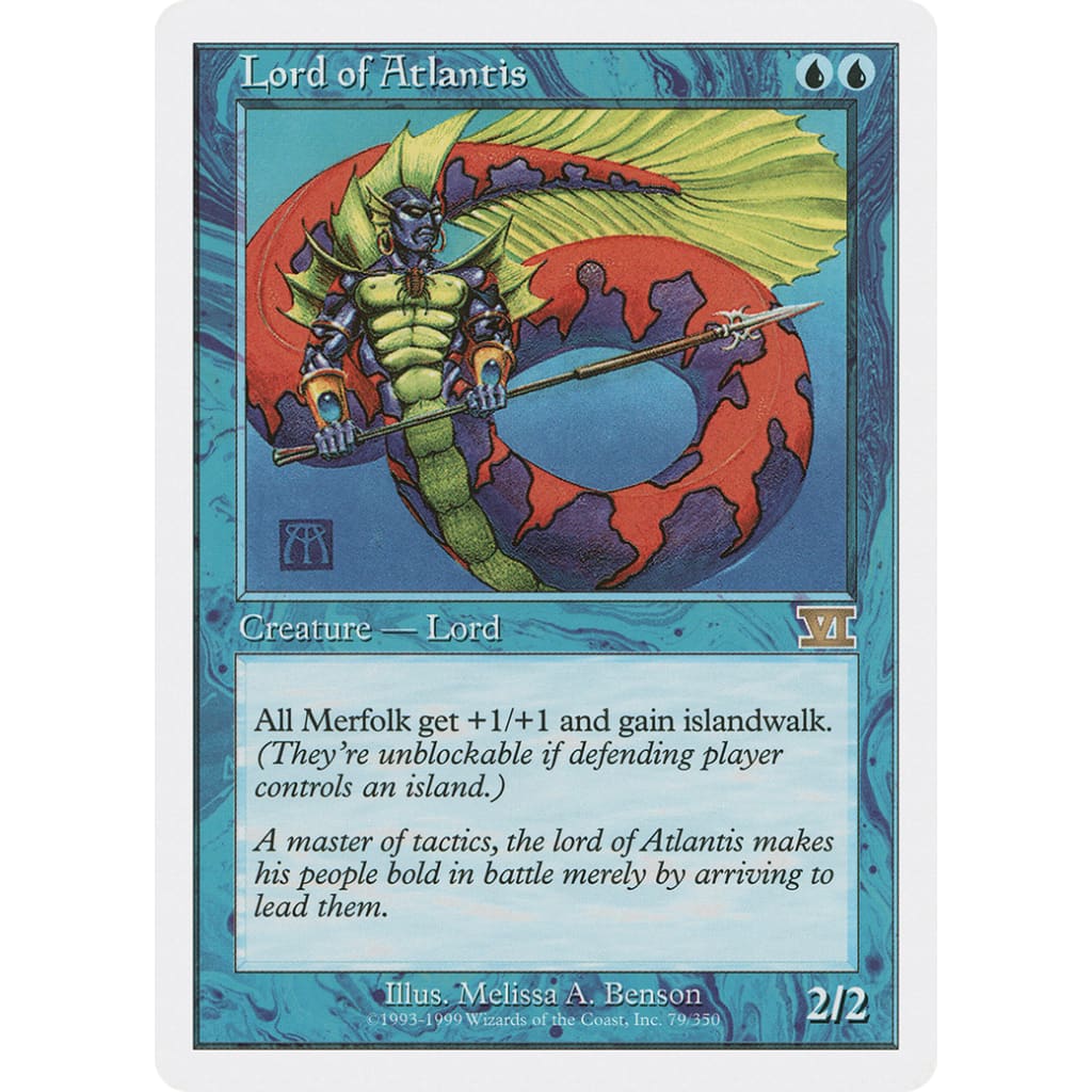 Lord of Atlantis (6ED-079) - Single