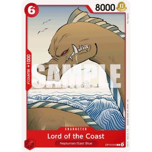 Lord of the Coast OP13-010 C Carrying On His Will - Single