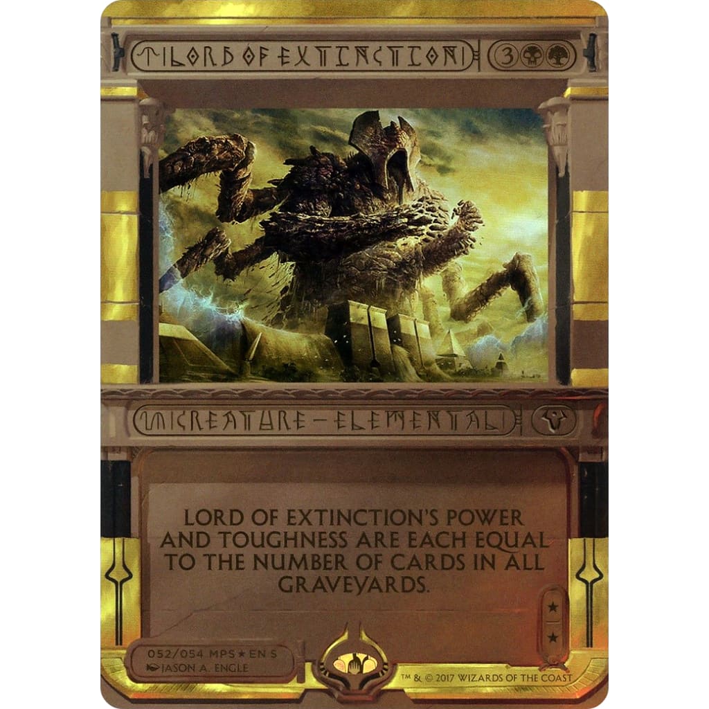 Lord of Extinction (MP2-052) (Borderless) Foil - Single