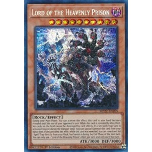 Lord of the Heavenly Prison (MP22-EN205) Prismatic Secret