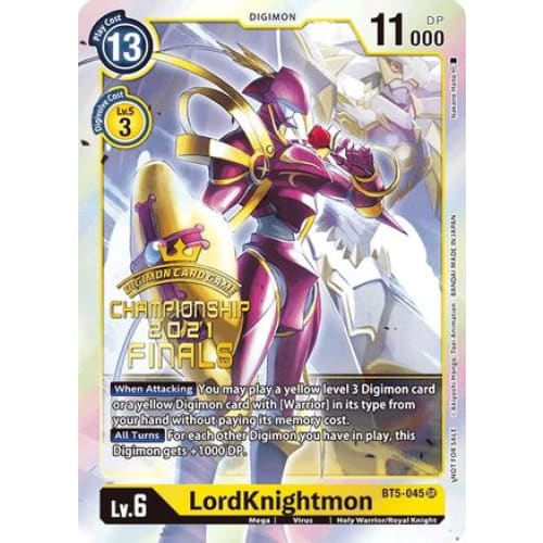 LordKnightmon (2021 Championship Finals Event Pack Alt-Art