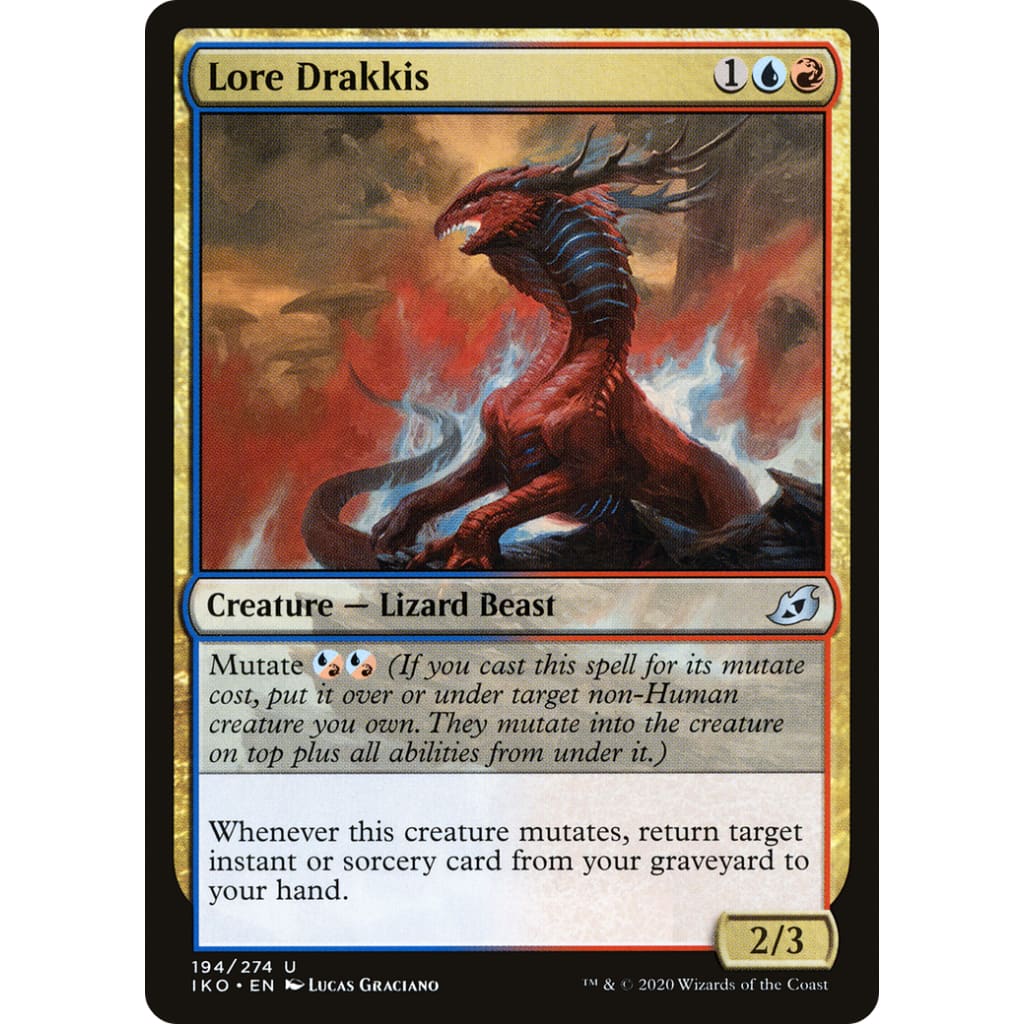 Lore Drakkis (IKO-194) Foil - Single