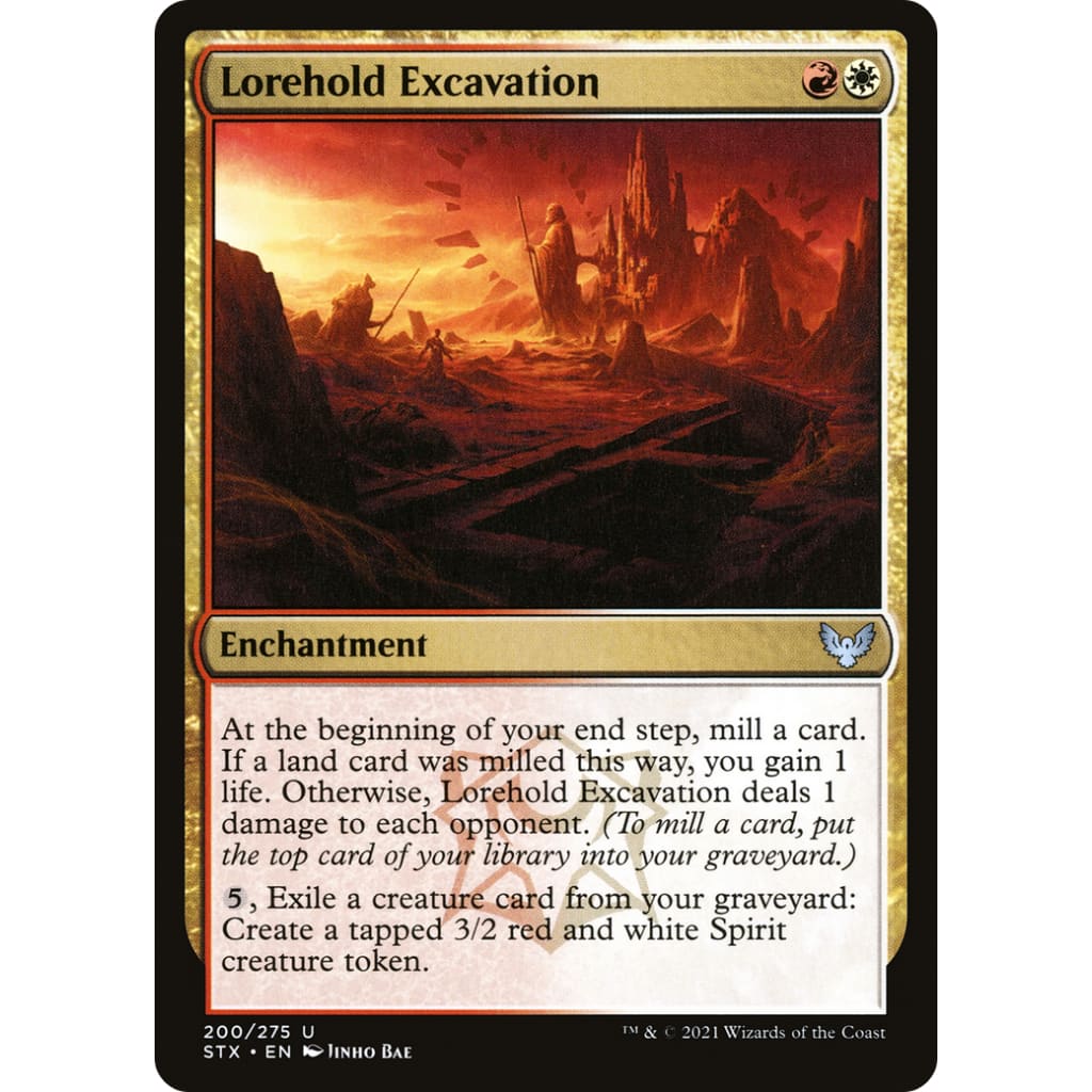 Lorehold Excavation (STX-200) - Single