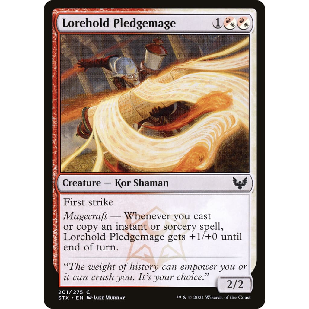 Lorehold Pledgemage (STX-201) Foil - Single